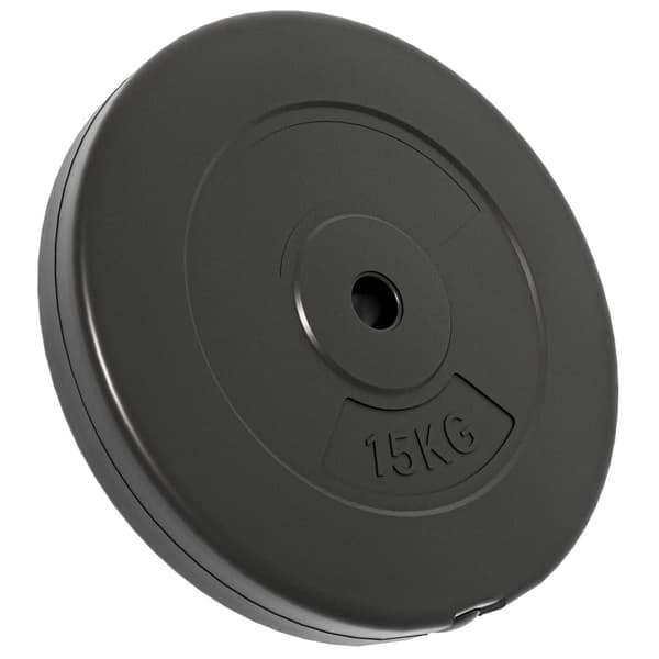 vidaXL vægtskiver 2 stk. 30 kg cement