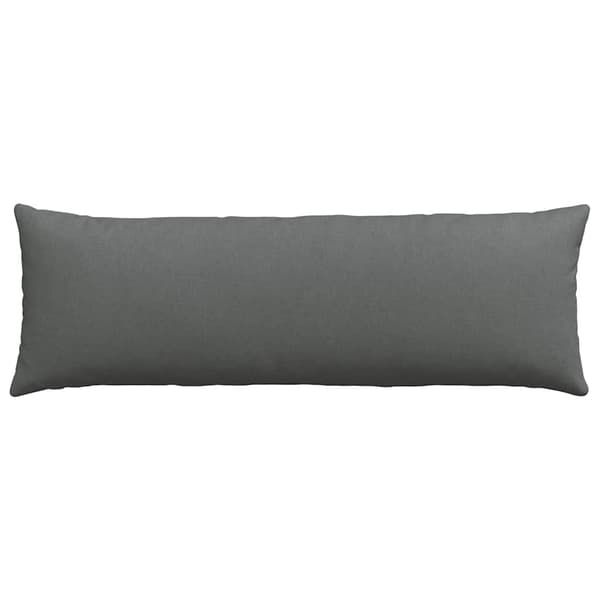 vidaXL Sofapuder 2 pcs Mørkegrå 120 x 40 cm Stof