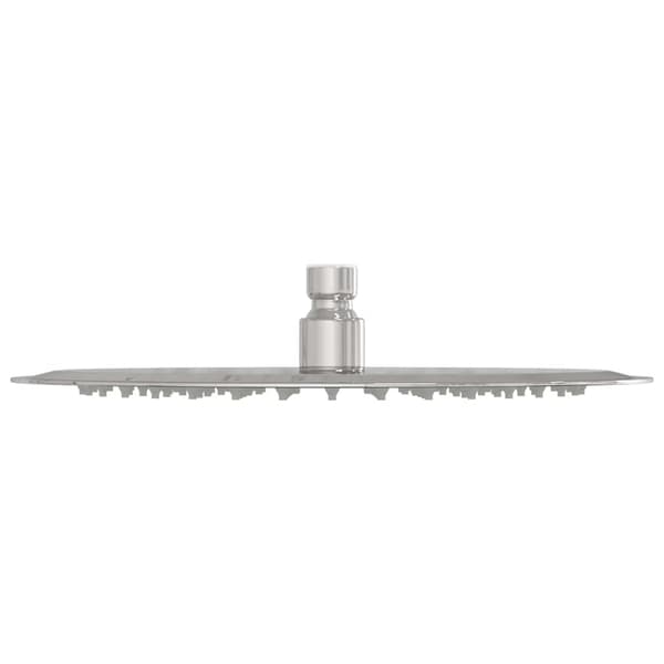 vidaXL regnbrusehoved 25 cm rund rustfrit stål 304