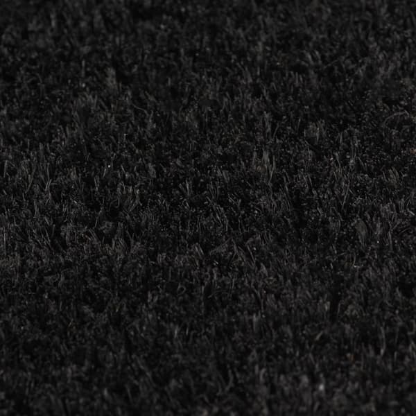 vidaXL dørmåtte 80x100 cm tuftet coir sort