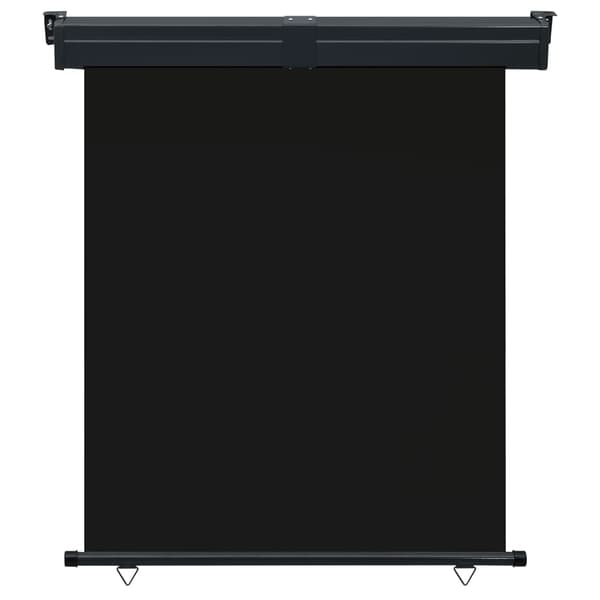 vidaXL sidemarkise til altan 140x250 cm sort