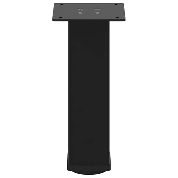 vidaXL sofabordsben 4 stk. sort 42-44 cm stål