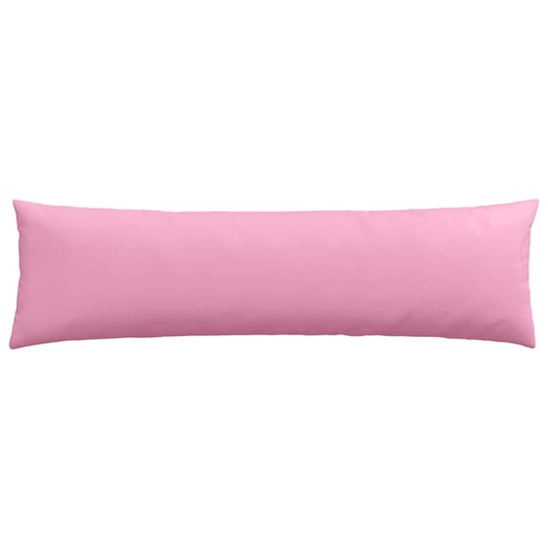 vidaXL Sofapuder 2 pcs Lyserød 145 x 40 cm Stof