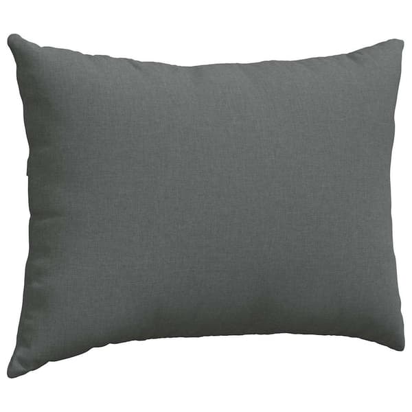 vidaXL Sofapuder 2 pcs Mørkegrå 70 x 50 cm Stof