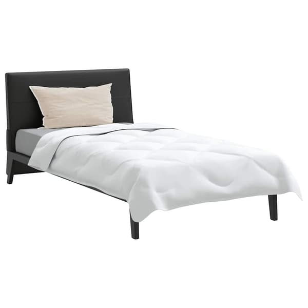 vidaXL Dyne med pude 2 pcs Hvid Microfiber