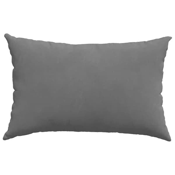 vidaXL Sofapuder 2 pcs Mørkegrå 60 x 40 cm Stof