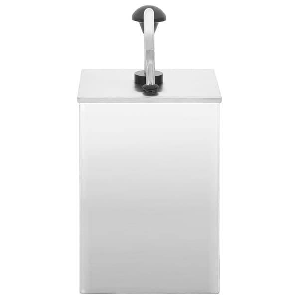vidaXL saucedispenser 3,5 l rustfrit stål