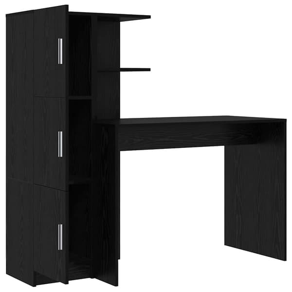 vidaXL Bord 2 pcs Sort eg
