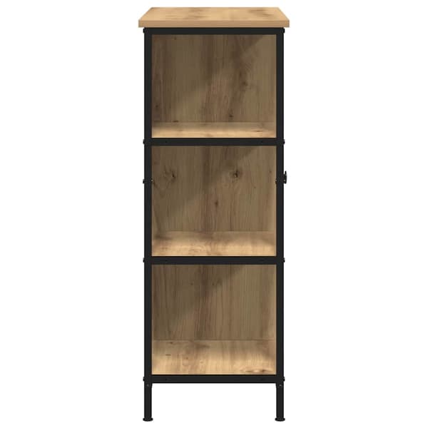 vidaXL Sideboard Artisan Egetræ 70 x 30 x 80 cm