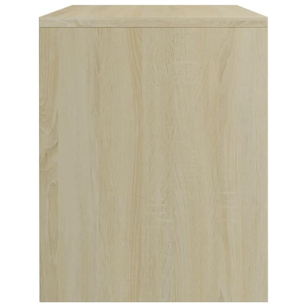 vidaXL sengeskabe 2 stk. 40 x 30 x 40 cm spånplade sonoma-egetræsfarve