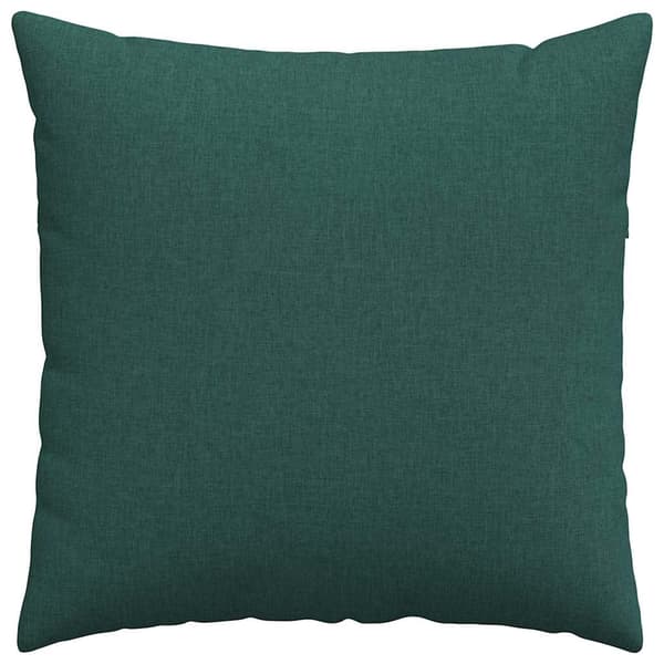 vidaXL Sofapuder 2 pcs Mørkegrøn 60 x 60 cm Stof