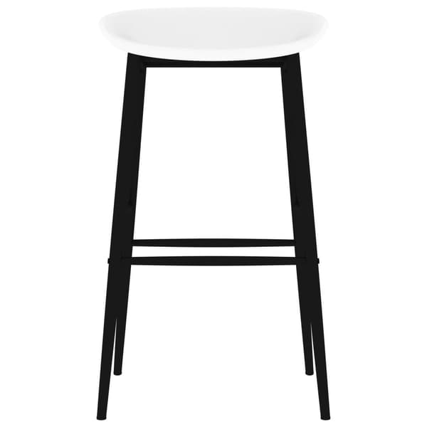 vidaXL barstole 4 stk. hvid