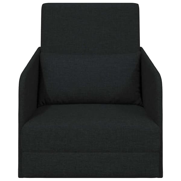 vidaXL Sovesofa 60cm Sort Stof