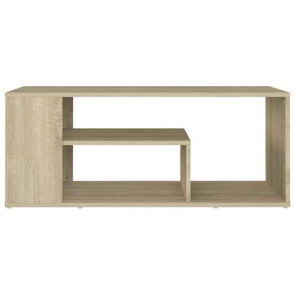 vidaXL sofabord 100x50x40 spånplade sonoma-eg