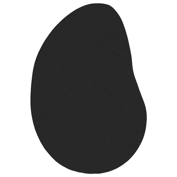 vidaXL Områdetæpper HUARTE Sort 120 x 170 cm Polyester