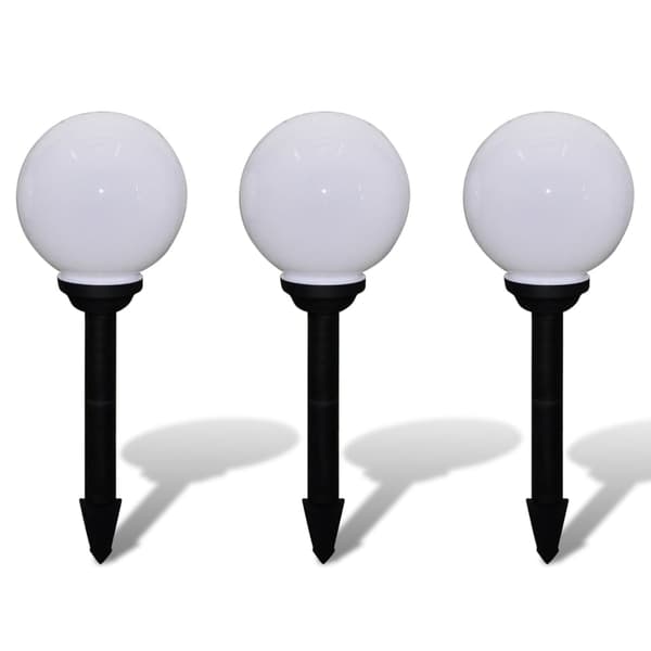 vidaXL Ulkolamput polulle 3 kpl LED 20 cm maapiikillä