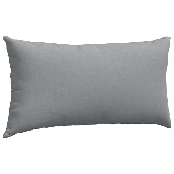 vidaXL Sofapuder 2 pcs Lysegrå 80 x 40 cm Stof