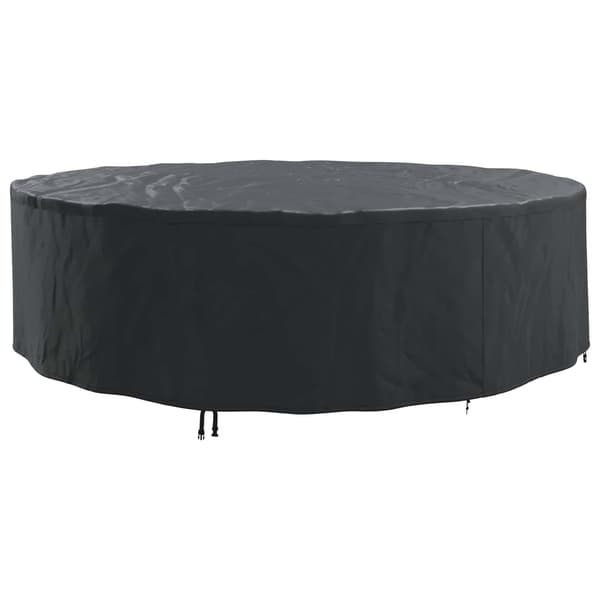 vidaXL Overtræk til havemøbler Sort 320 x 320 x 85 cm 600D stof