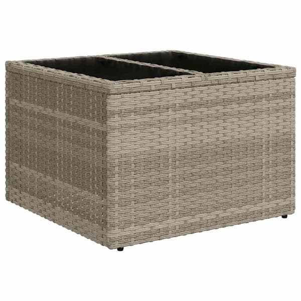 vidaXL Sofa Sæt 5 pcs Lys grå og Mørk grå polyrattan