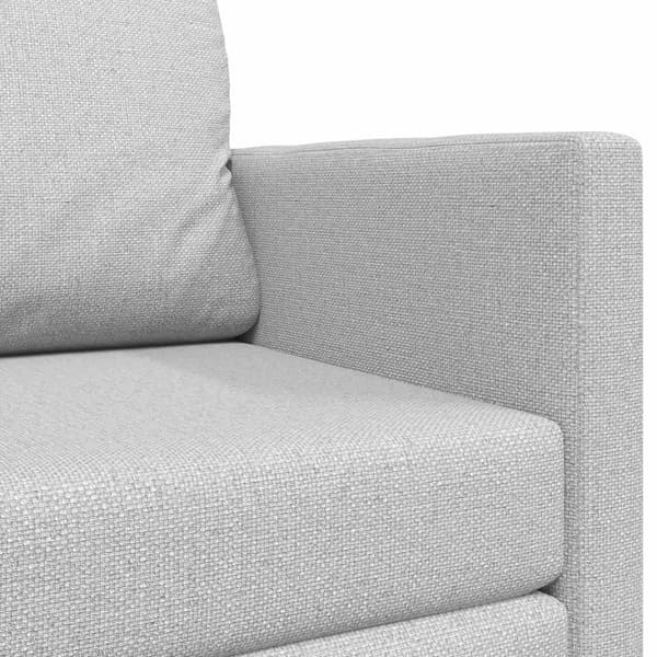 vidaXL Sovesofa 110cm Skygrå Stof
