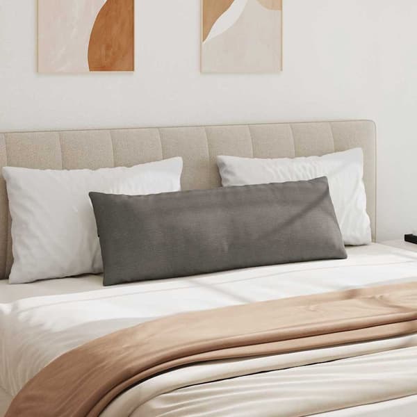 vidaXL Sofapuder 2 pcs Lysegrå 120 x 40 cm Velourstof