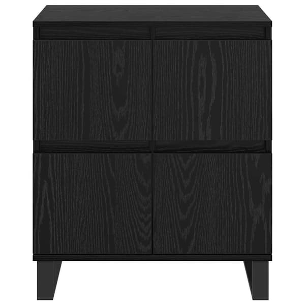 vidaXL Sideboard Sort eg 60 x 35 x 70 cm