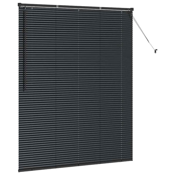 vidaXL Persienner Sort 175 x 145 cm Aluminium