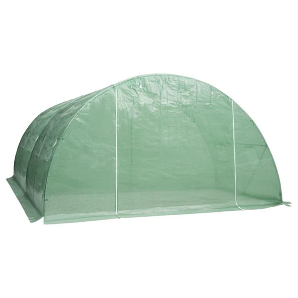 vidaXL drivhus 16 m² 4x4x2 m