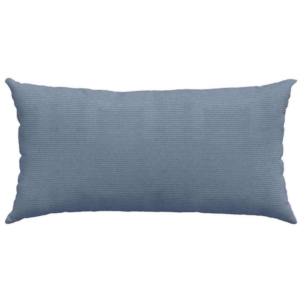 vidaXL Sofapuder 2 pcs Blå 80 x 40 cm Velourstof