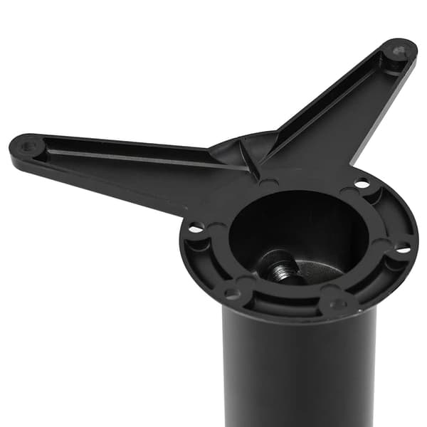 vidaXL 4 bordben, justerbar højde, sorte, 710 mm