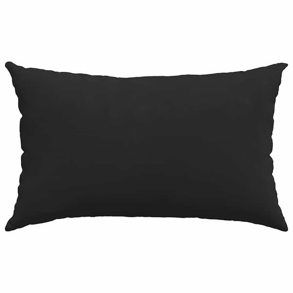 vidaXL Sofapuder 2 pcs Sort 50 x 30 cm Stof