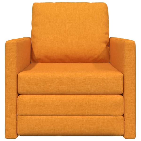 vidaXL Sovesofa 60cm Mørk Gul Stof