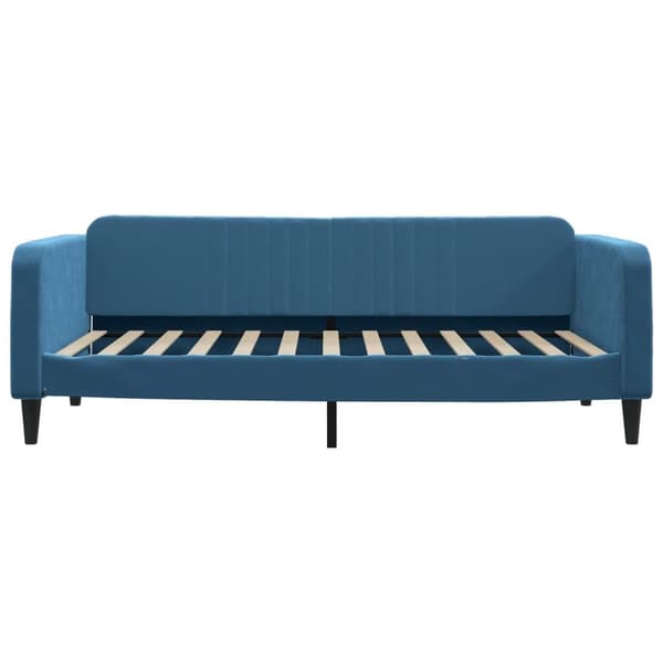 vidaXL daybed 100x200 cm velour blå