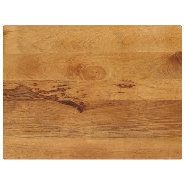 vidaXL bordplade 70x60x3,8 cm rektangulær massivt mangotræ