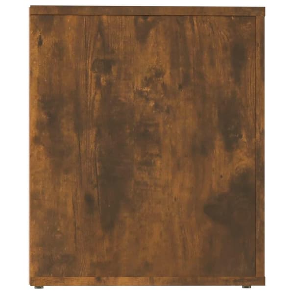 vidaXL sengebord 50x39x47 cm røget egetræsfarve