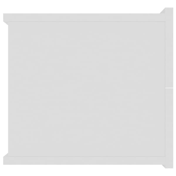 vidaXL sengeskabe 2 stk. 40x30x30 cm spånplade hvid