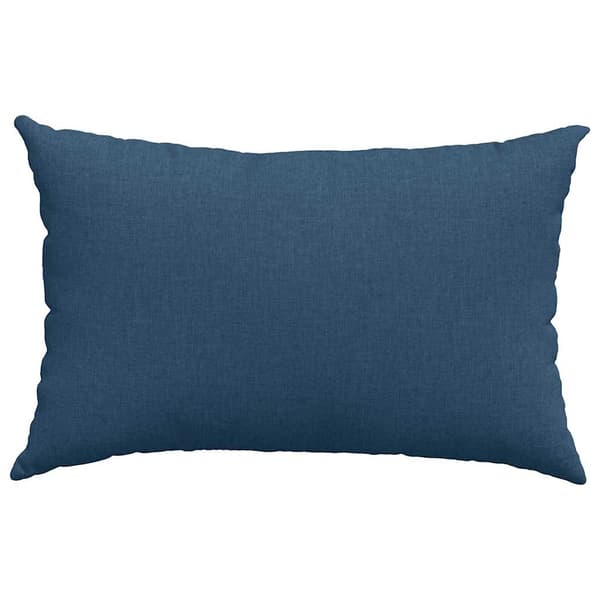 vidaXL Sofapuder 2 pcs Blå 60 x 40 cm Stof