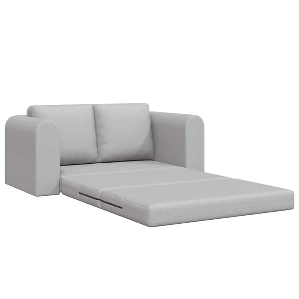 vidaXL Sovesofa 60cm Skygrå Stof