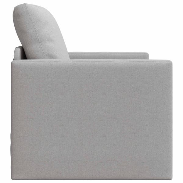 vidaXL Sovesofa 60cm Skygrå Stof