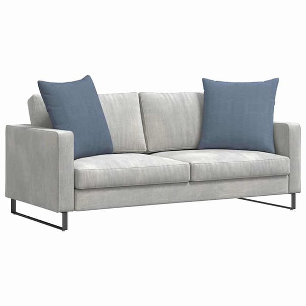 vidaXL Sofapuder 2 pcs Blå 80 x 80 cm Velourstof