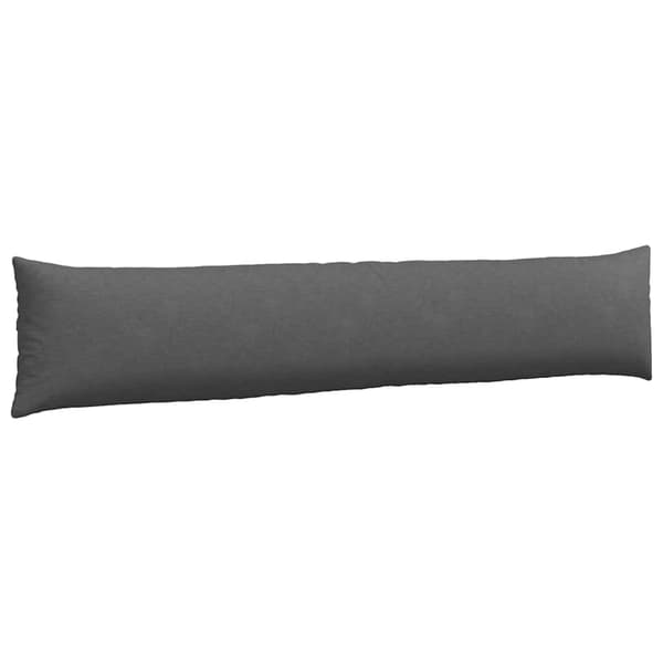 vidaXL Sofapuder 2 pcs Mørkegrå 200 x 40 cm Velourstof