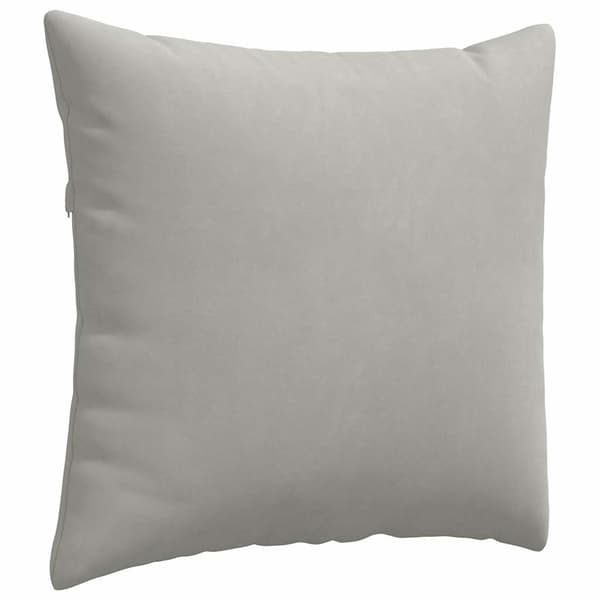 vidaXL Sofapuder 2 pcs Lysegrå 45 x 45 cm Stof