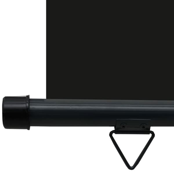 vidaXL sidemarkise til altan 140x250 cm sort