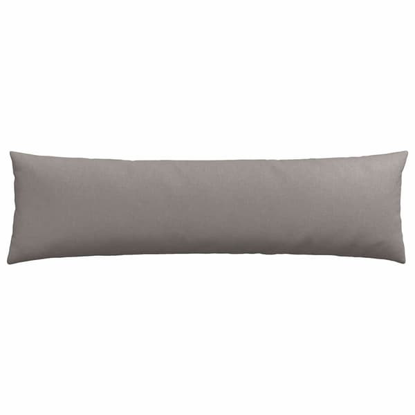 vidaXL Sofapuder 2 pcs Gråbrun 145 x 40 cm Stof
