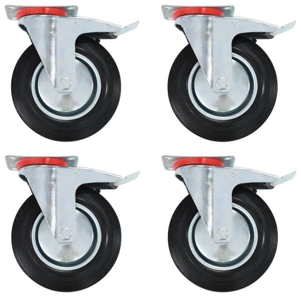vidaXL Rullapyörät 8 kpl 200 mm