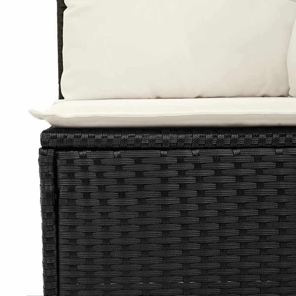 vidaXL Sofa Sæt med pude 8 pcs polyrattan