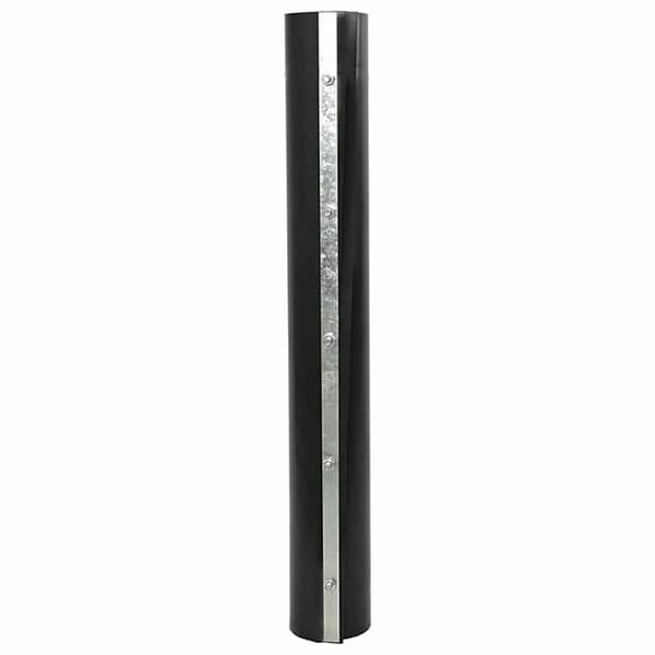 vidaXL Rodspærre Sort 1 x 5 m Polyethylen