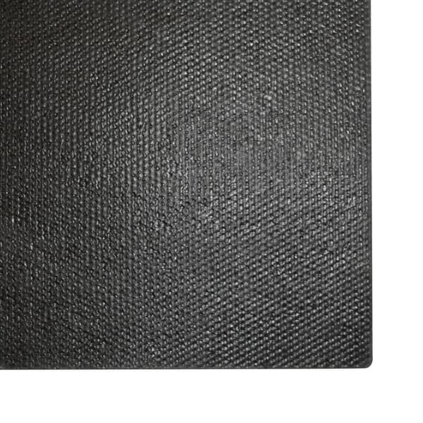 vidaXL dørmåtte 80x100 cm tuftet coir sort