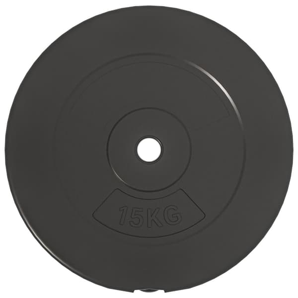 vidaXL vægtskiver 2 stk. 30 kg cement