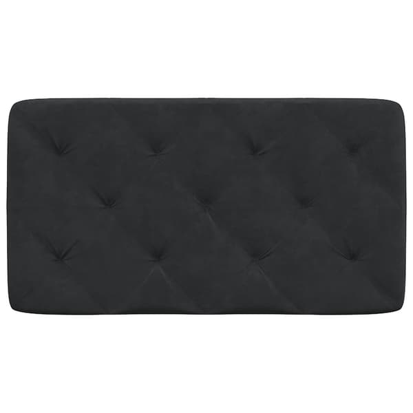 vidaXL gavlpude 80 cm velour sort